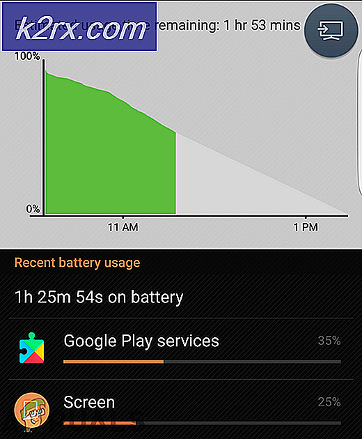 Khắc phục: Các dịch vụ của Google Play ngốn thời lượng pin bất thường