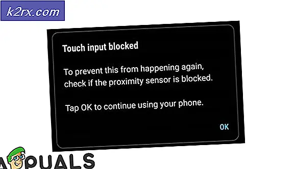 Oplossing: Galaxy S9 Touch Input is geblokkeerd