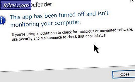Hoe te repareren dat Windows Defender niet wordt ingeschakeld