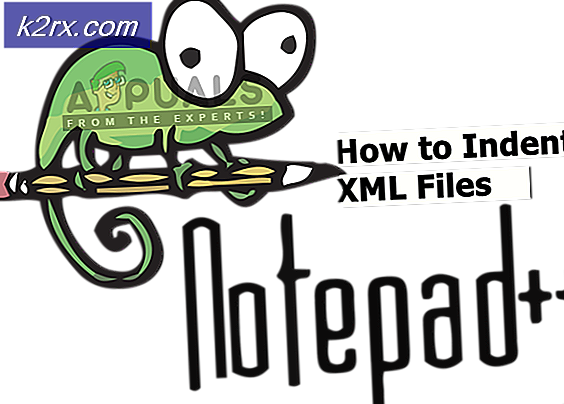 Hur man formaterar / drar in XML-filer i Notepad ++