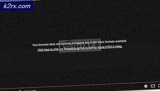 Fix: Ihr Browser erkennt derzeit keines der verfügbaren Videoformate