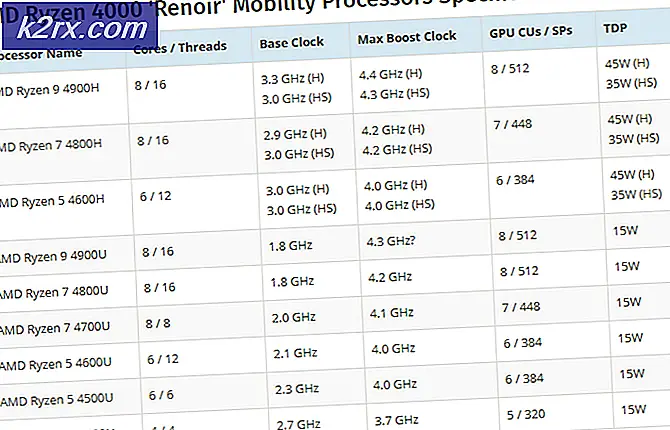 AMD Ryzen 9 4900U 8C / 16T Flagship Mobility 15W APU met ingebouwde Radeon Vega Graphics verschijnt online