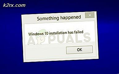 Fix: Windows 10-installation mislykkedes