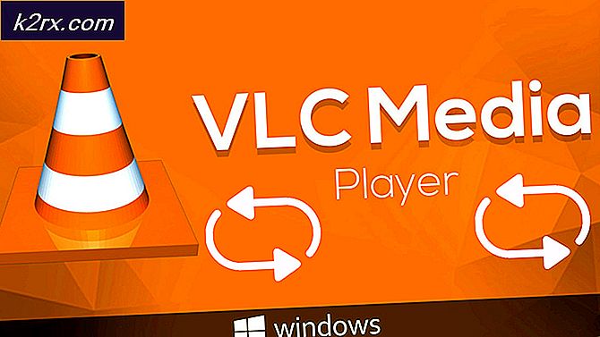 Hur spelar jag en video eller upprepade gånger med VLC Player?