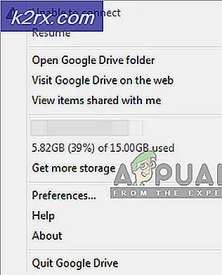 Fix: Google Drive kunde inte ansluta
