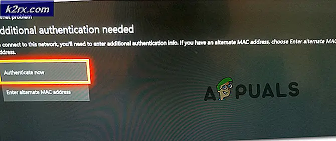 Fout 'Extra authenticatie nodig' op Xbox One