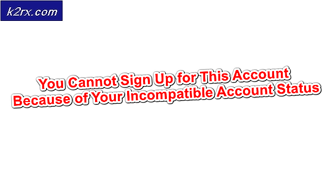 Hoe kunt u de foutmelding ‘U kunt zich niet aanmelden voor dit account vanwege uw incompatibele accountstatus’ oplossen?
