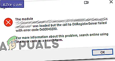 Oplossing: DllUnregisterServer mislukt met foutcode 0x80040200