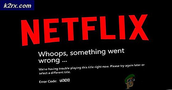 Fix: Netflix Felkod UI3010