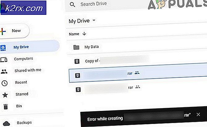 Oplossing: Google Drive-fout bij het maken van een kopie