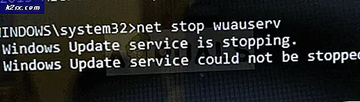 Fix: Windows Update Service kunde inte stoppas