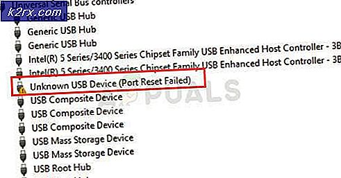 Sådan løses ukendt USB-enhedsport Reset mislykkedes fejl på Windows 10?