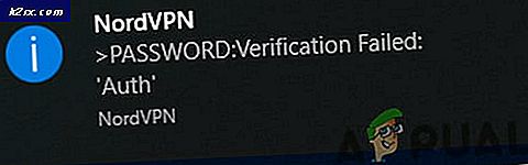 Khắc phục: Xác minh mật khẩu NordVPN 'Auth' không thành công