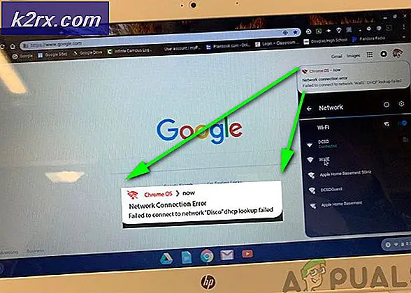 Fix: DHCP-sökning misslyckades i Chromebook