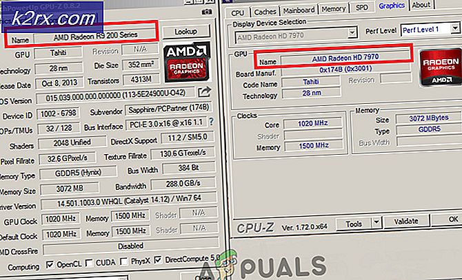 Sådan repareres GPU, der er registreret med forkert modelnummer?