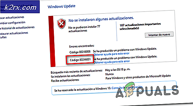 วิธีแก้ไขข้อผิดพลาด Windows Update 80246001
