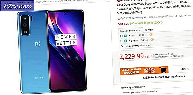Der rumänische Einzelhändler verliert versehentlich die OnePlus Nord-Preise über eine Auflistung