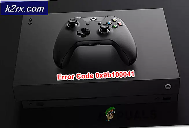 Hur fixar jag felkod 0x9b100041 på Xbox One?