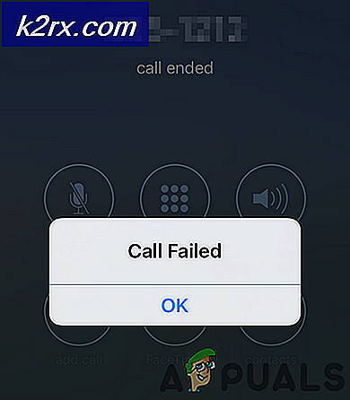 Oplossing: oproep mislukt op iPhone