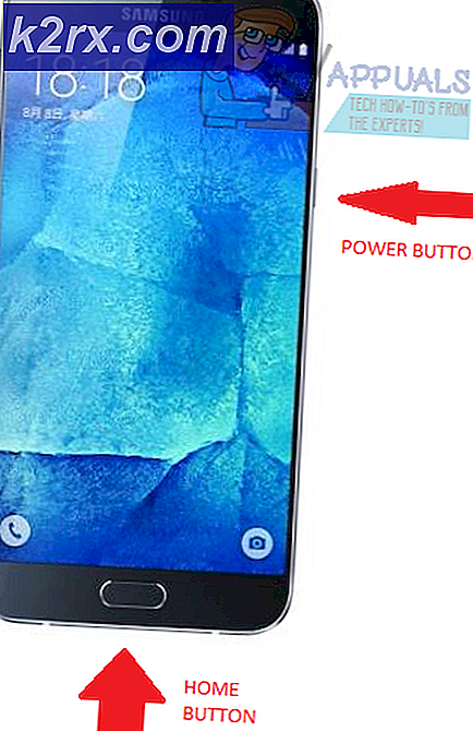 Hoe een screenshot te nemen op Samsung Galaxy A8