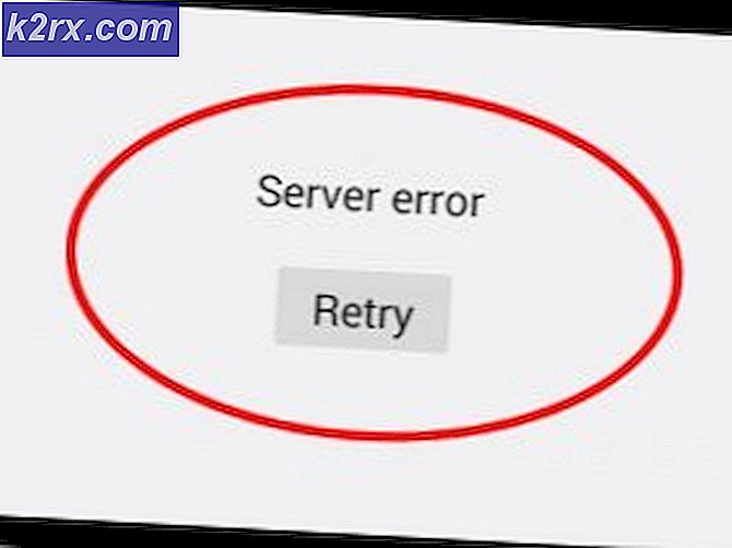 Fix: Google Play Server-fel och ingen anslutning