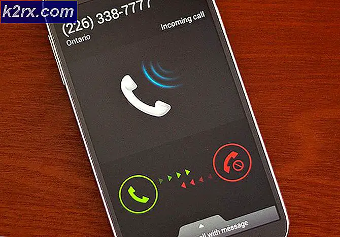 FIX: Android Phone Viser Ukendt som mit telefonnummer