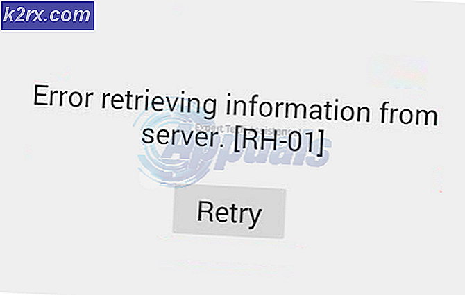 Khắc phục: Thông tin truy xuất lỗi (RH-01)