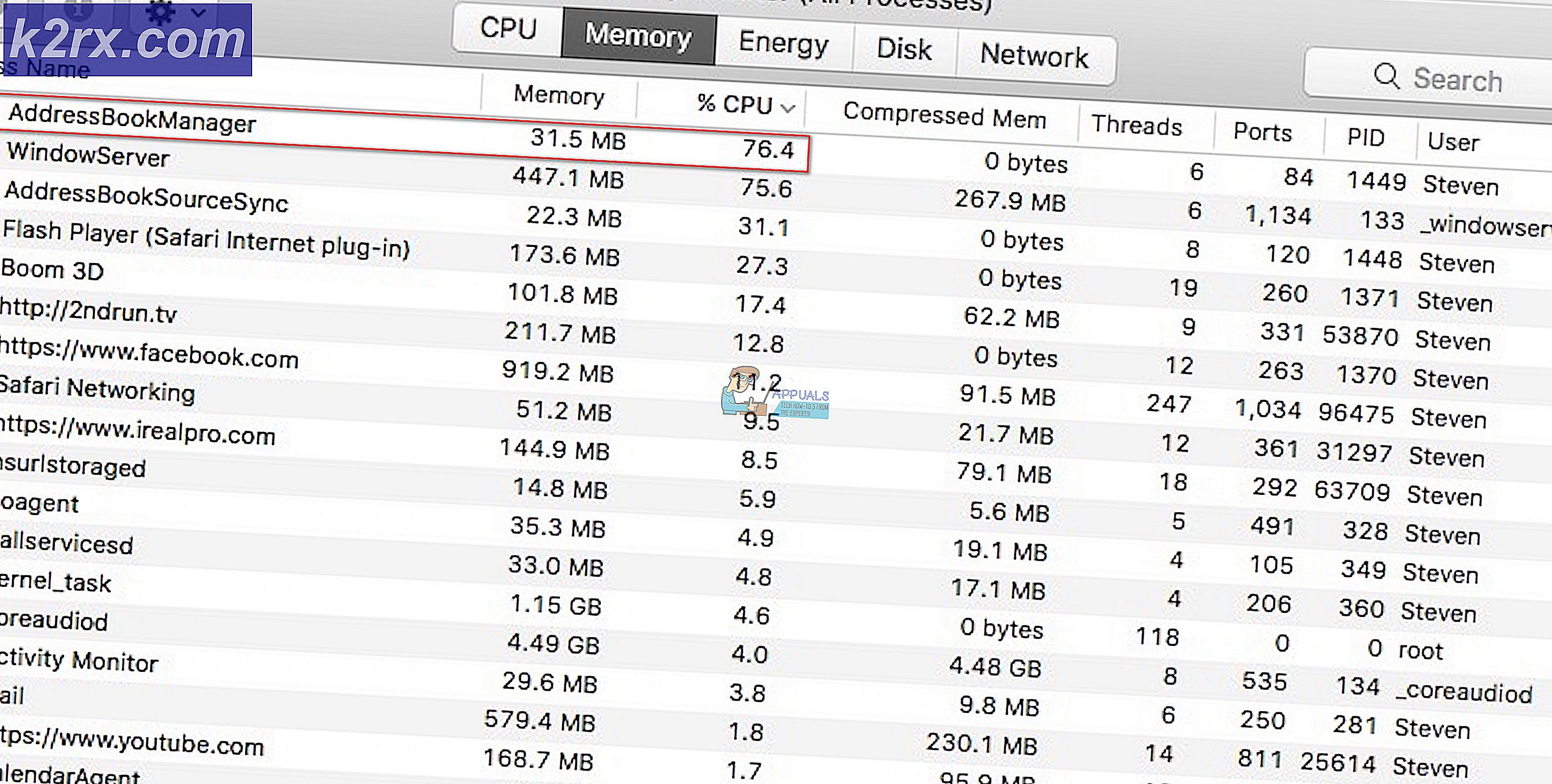 Fix: Mac läuft langsam wegen AddressBookSourceSync