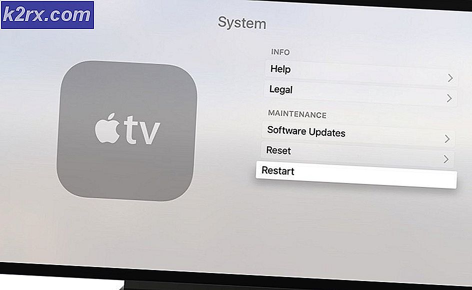 Hoe Apple TV te resetten / herstellen / herstarten