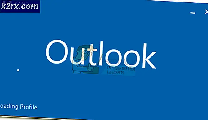 แก้ไข: Outlook ค้างอยู่ในโปรไฟล์การโหลด '2010, 2013 และ 2016'