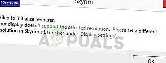 Fix: Skyrim kunne ikke initialisere Renderer