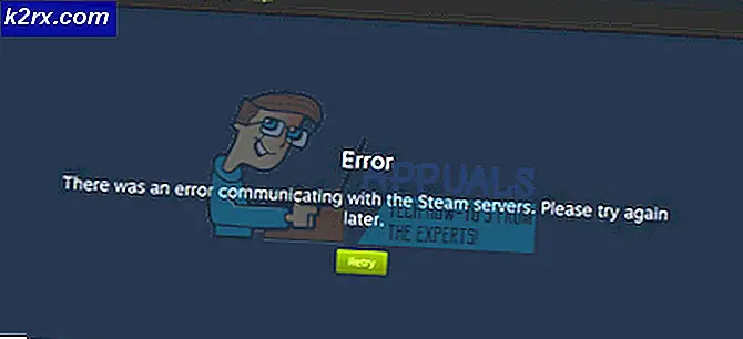 Oplossing: er is een fout opgetreden bij het communiceren met de Steam-servers