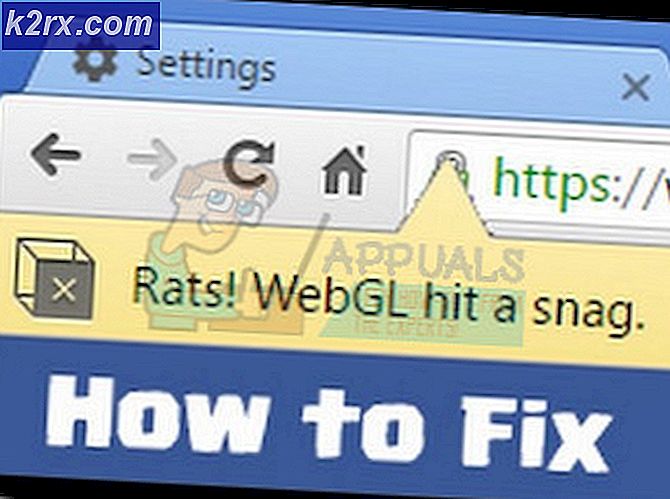 Fix: WebGL Hämta en snag
