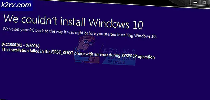 FIX: Windows 10 Anniversary Update Error 0x1900101-0x30018 FIRST_BOOT Phase