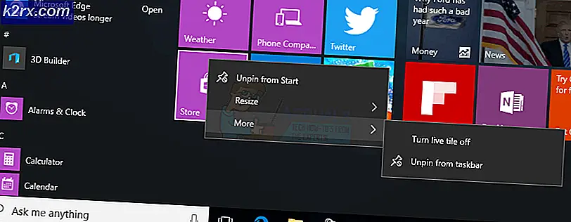Tegels uitzetten in Windows 10