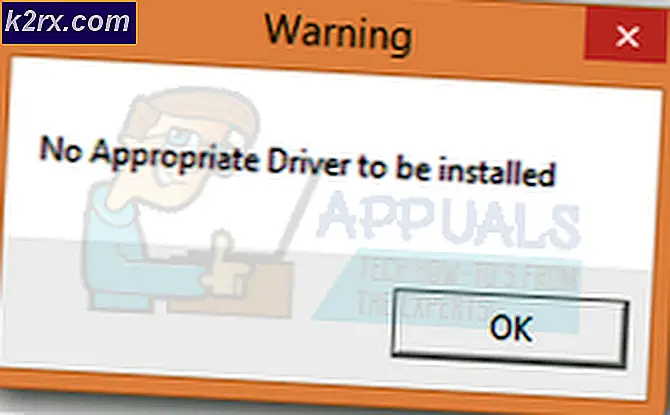 FIX: Geen geschikte driver om te installeren