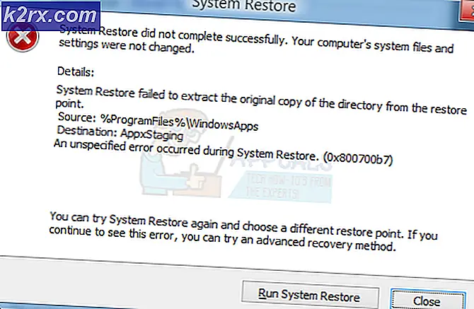 Fix: Systeemherstel Fout 0x800700b7