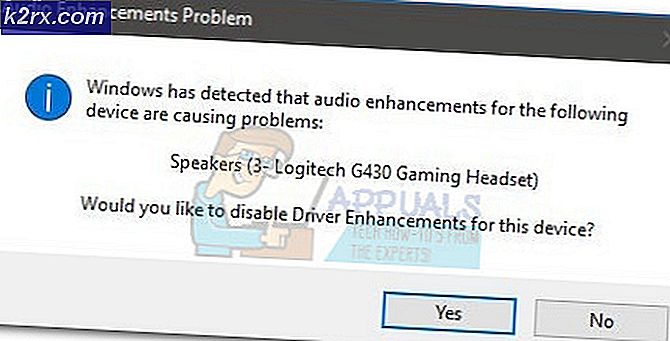 Fix: Audio Enhancements Probleem