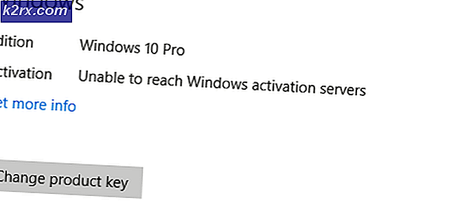 Fix: Kan inte nå Windows-aktiveringsservrar Windows 10