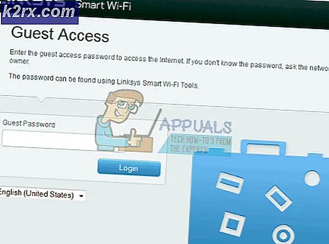 Fix: Linksys zeigt nur Guest Wifi