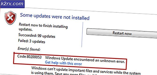 Fix: Uppgradering till Windows 10 misslyckas med fel 80200053