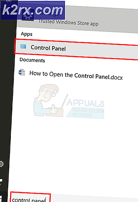 วิธีการเข้าถึง Control Panel ใน Windows 10, 8 และ 7