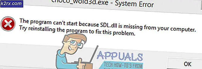 Fix: SDL.dll saknas eller SDL.dll inte hittades