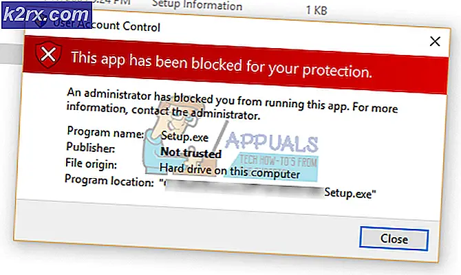 Fix: En administratör har blockerat dig från att köra den här appen