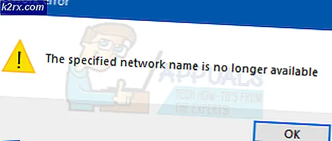 Fix: Der angegebene Netzwerkname ist nicht mehr verfügbar