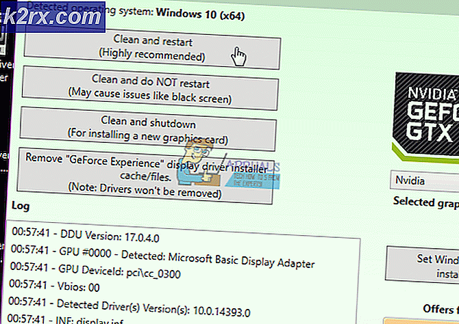 Sådan repareres Display Driver Crashing efter Windows 10 Update 1709