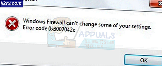 FIX: Windows Firewall-fout 0x8007042c