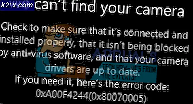 Oplossing: we kunnen uw camerafout niet vinden op Windows 10