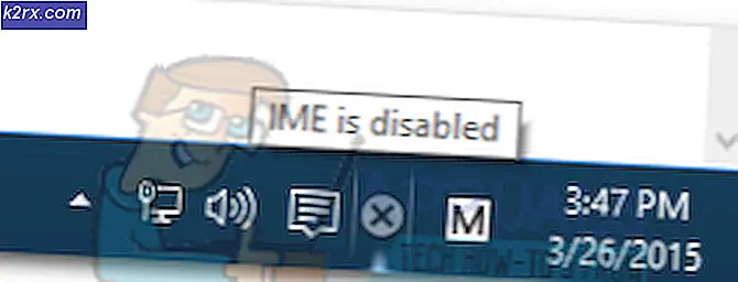 Fix: IME is uitgeschakeld