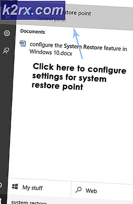 Cách: Cấu hình khôi phục hệ thống trong Windows 10